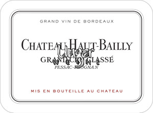 2021 Chateau Haut Bailly Pessac Leognan