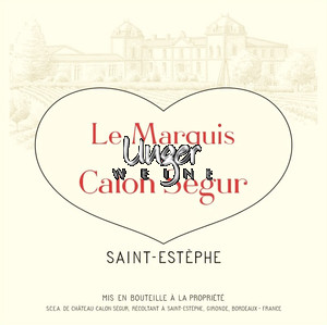 2016 Marquis de Calon Chateau Calon Segur Saint Estephe