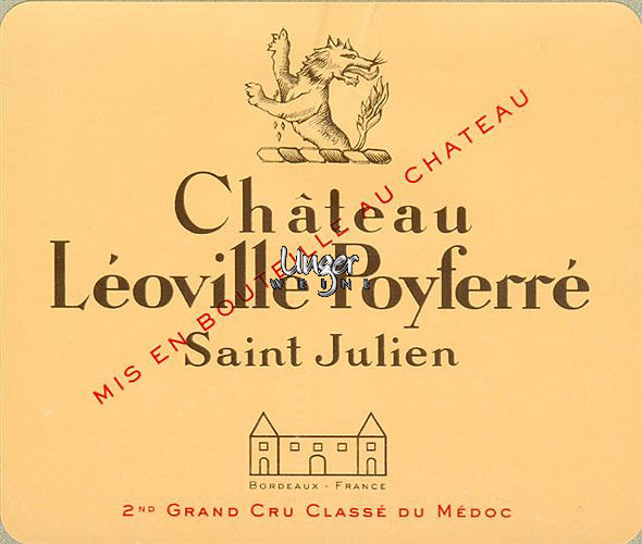 1998 Chateau Leoville Poyferre Saint Julien