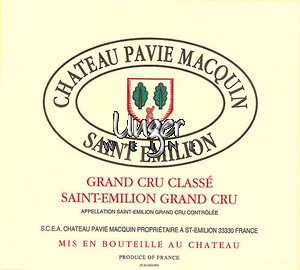 2000 Chateau Pavie Macquin Saint Emilion