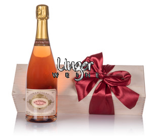 Champagne Brut Rose Grand Cru in Geschenkholzkiste Coutier Champagne