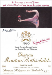 1990 Chateau Mouton Rothschild Pauillac