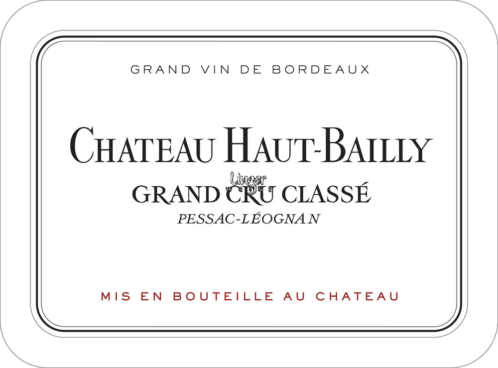 2017 Chateau Haut Bailly Pessac Leognan