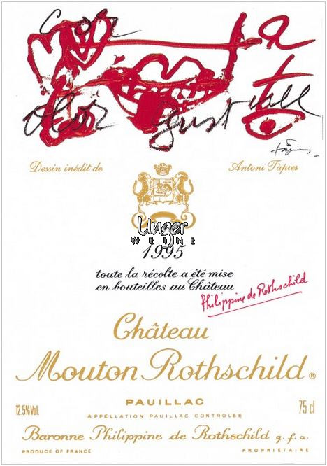 1995 Chateau Mouton Rothschild Pauillac