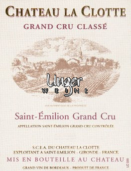 2020 Chateau La Clotte Saint Emilion