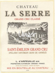 2021 Chateau La Serre Saint Emilion