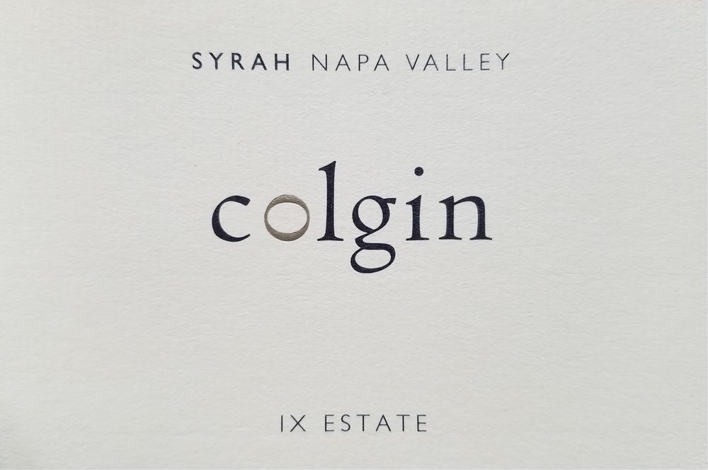 Colgin - IX Estate Syrah 2009