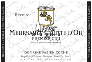 2022 Meursault Goutte D’Or 1er Cru Domaine Fabien Coche Cote de Beaune