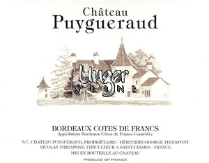 2021 Chateau Puygueraud Cotes de Francs