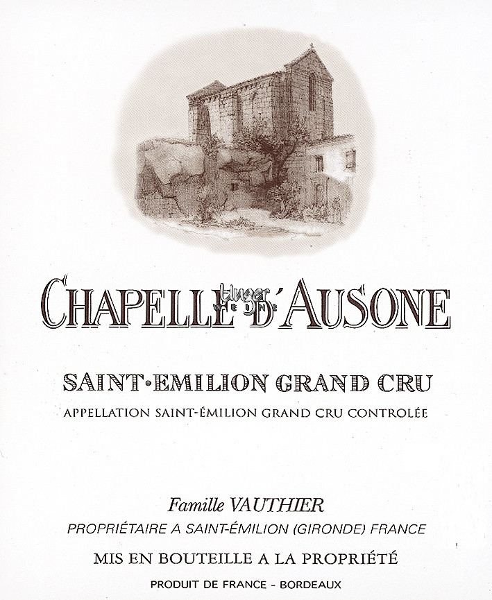 2014 Chapelle d´Ausone Chateau Ausone Saint Emilion