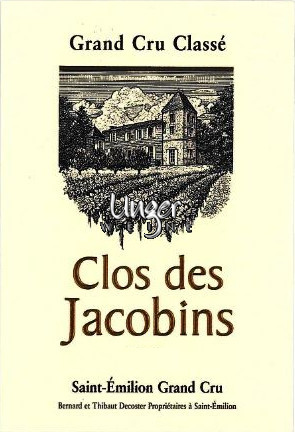 1994 Chateau Clos des Jacobins Saint Emilion