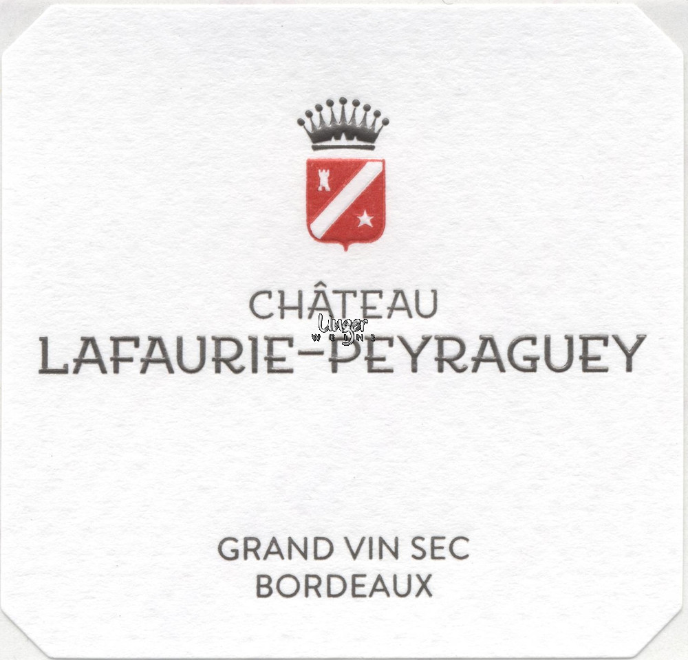 2020 Chateau Lafaurie Peyraguey blanc sec Chateau Lafaurie Peyraguey Bordeaux AC