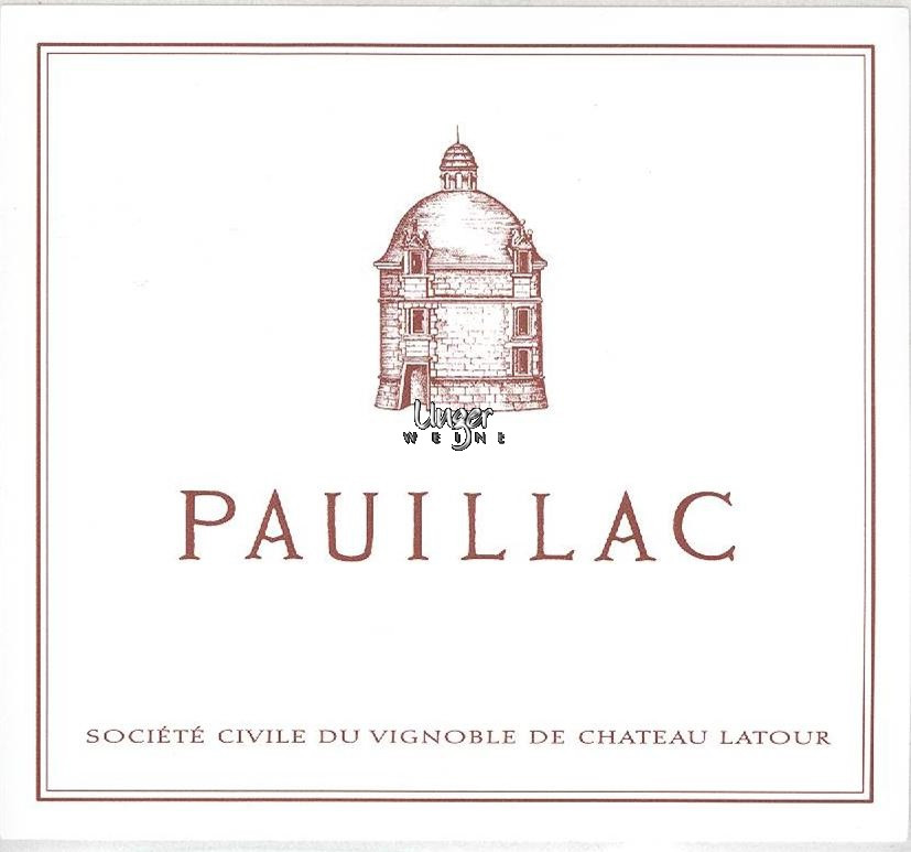 2017 Pauillac de Latour Chateau Latour Pauillac