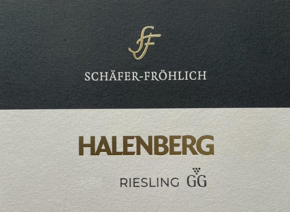 2023 Halenberg Riesling Grosses Gewächs Trocken Schäfer-Fröhlich Nahe