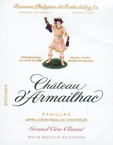 1993 Chateau D`Armailhac Pauillac