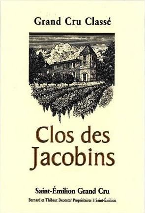 2021 Chateau Clos des Jacobins Saint Emilion