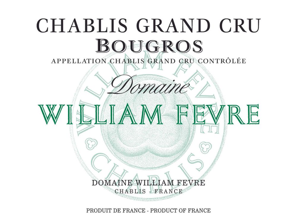 Domaine William Fevre - Chablis Bougros Domaine Grand Cru 2023