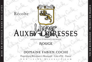 2020 Auxey-Duresses Domaine Fabien Coche Cote de Beaune