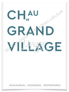 2022 Chateau Grand Village Blanc Chateau Grand Village Bordeaux Superieur
