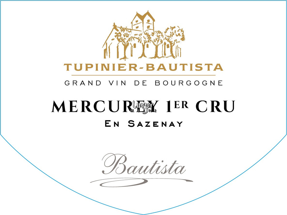 2023 Mercurey En Sazenay 1er Cru Rouge Domaine Tupinier-Bautista Cote Chalonnaise