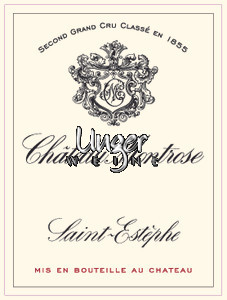 1989 Chateau Montrose Saint Estephe