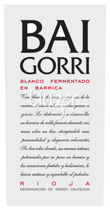 2019 Blanco Fermentado en Barrica Bodegas Baigorri Rioja