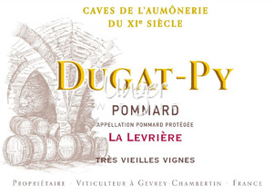 2020 Pommard La Levrieres Tres Vieilles Vignes AC Dugat Py Cote de Nuits