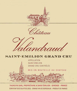 2016 Chateau Valandraud Saint Emilion