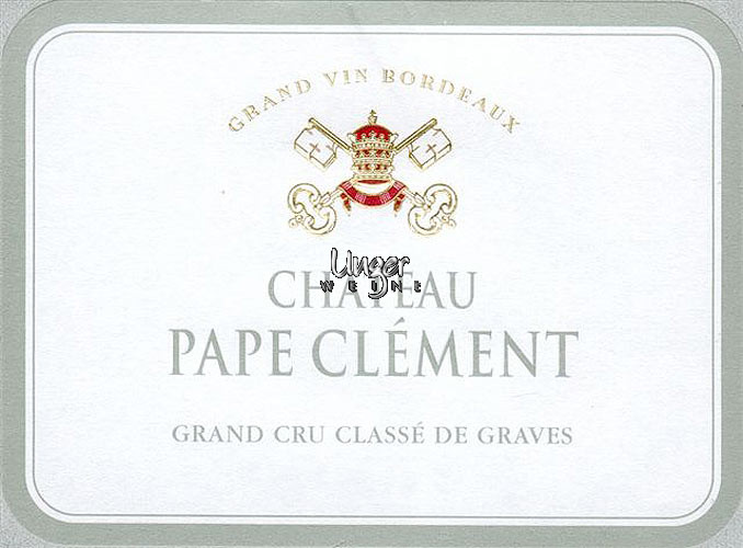 1989 Chateau Pape Clement Graves