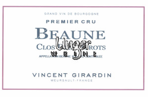 2020 Beaune 1er Cru Clos des Aigrots Girardin, Vincent Cote de Beaune