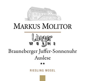 2022 Brauneberger Juffer Sonnenuhr Riesling Auslese ** Goldkapsel Molitor, Markus Mosel