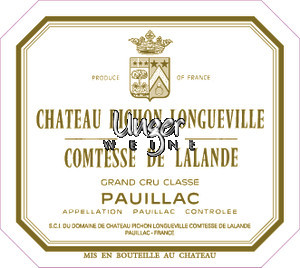 2021 Chateau Pichon Comtesse de Lalande Pauillac