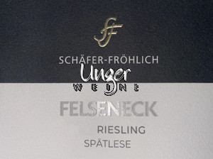 2023 Felseneck Riesling Spätlese Schäfer-Fröhlich Nahe