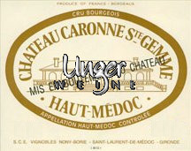 2021 Chateau Caronne Sainte Gemme Haut Medoc