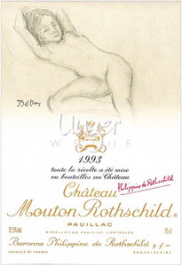 1993 Chateau Mouton Rothschild Pauillac