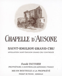 2018 Chapelle d´Ausone Chateau Ausone Saint Emilion