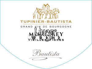 2022 Mercurey Vieilles Vignes Rouge Domaine Tupinier-Bautista Cote Chalonnaise
