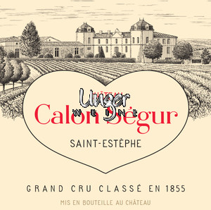 2003 Chateau Calon Segur Saint Estephe