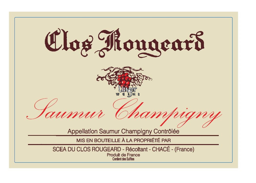 2018 Saumur Champigny Le Clos Clos Rougeard Loire