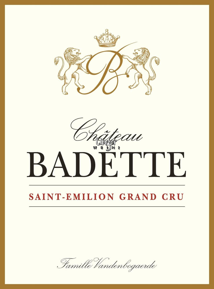 2021 Chateau Badette Saint Emilion