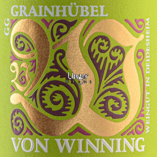 2022 Riesling Grainhübel GG Weingut von Winning Pfalz