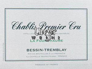 2022 Chablis La Fourchaume 1er Cru Domaine Bessin Tremblay Chablis