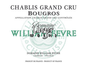 2022 Chablis Bougros Domaine Grand Cru Domaine William Fevre Chablis