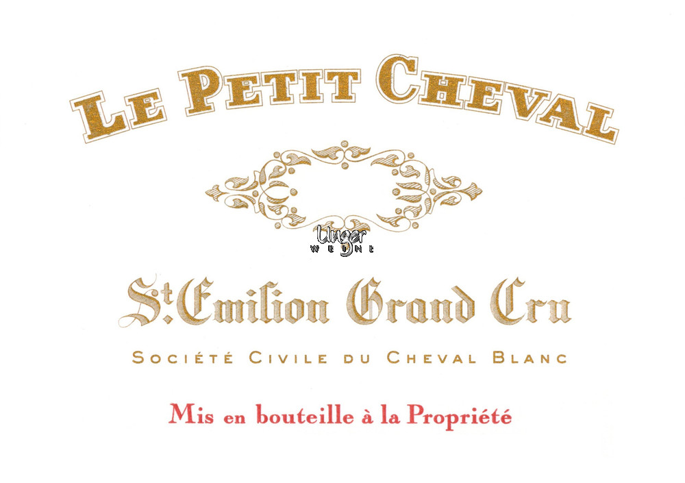 1995 Le Petit Cheval Chateau Cheval Blanc Saint Emilion