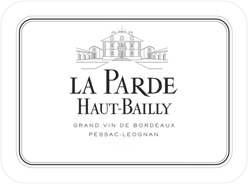 2017 La Parde de Haut Bailly "Flatrate" 6er OHK Chateau Haut Bailly Pessac Leognan