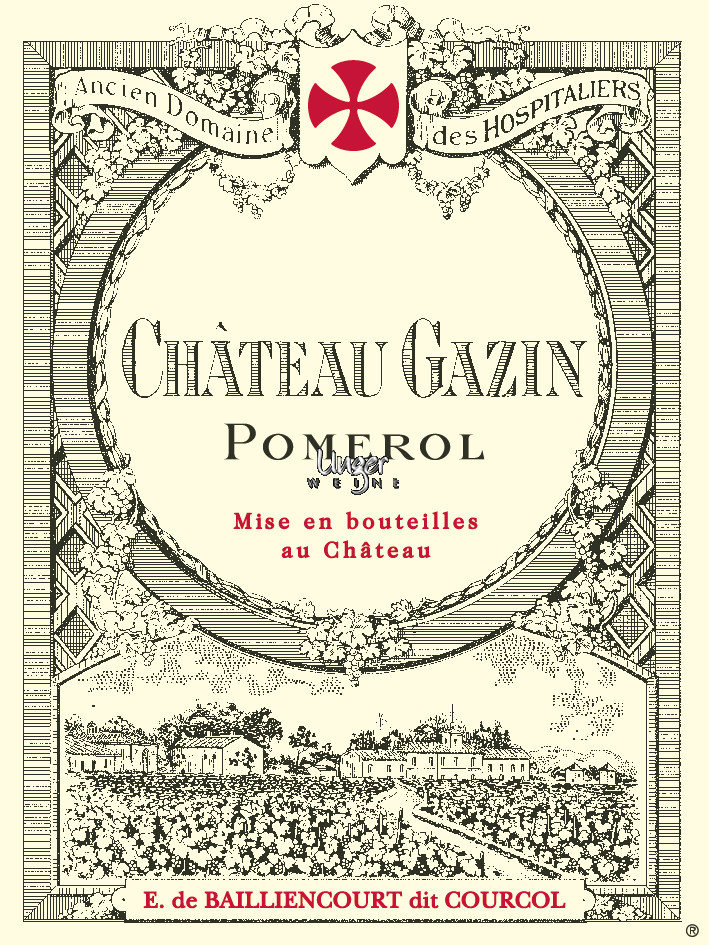 1992 Chateau Gazin Pomerol
