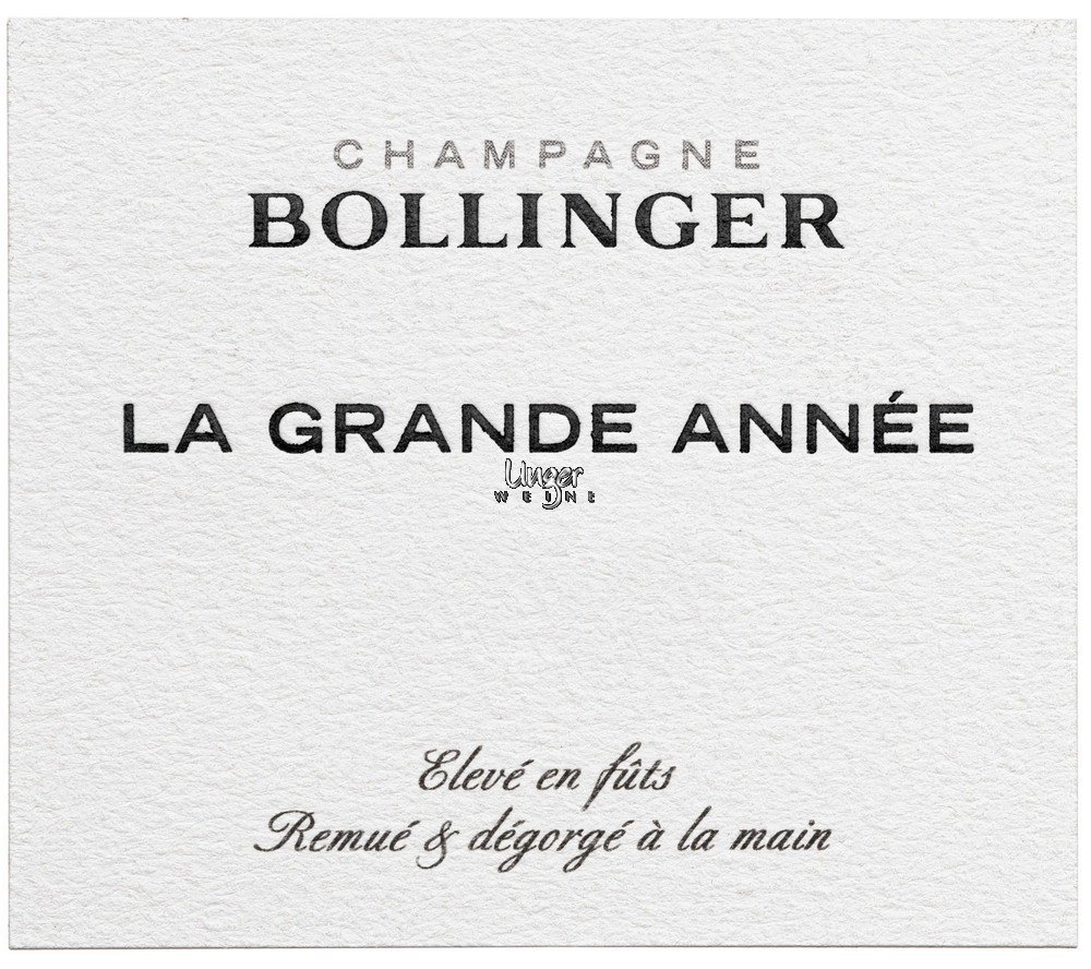 2014 Champagner Grande Annee Brut in box Bollinger Champagne