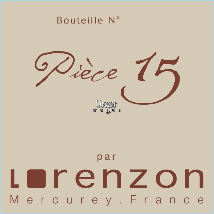 2019 Mercurey 1er Cru Piece 15 Domaine Lorenzon Mercurey