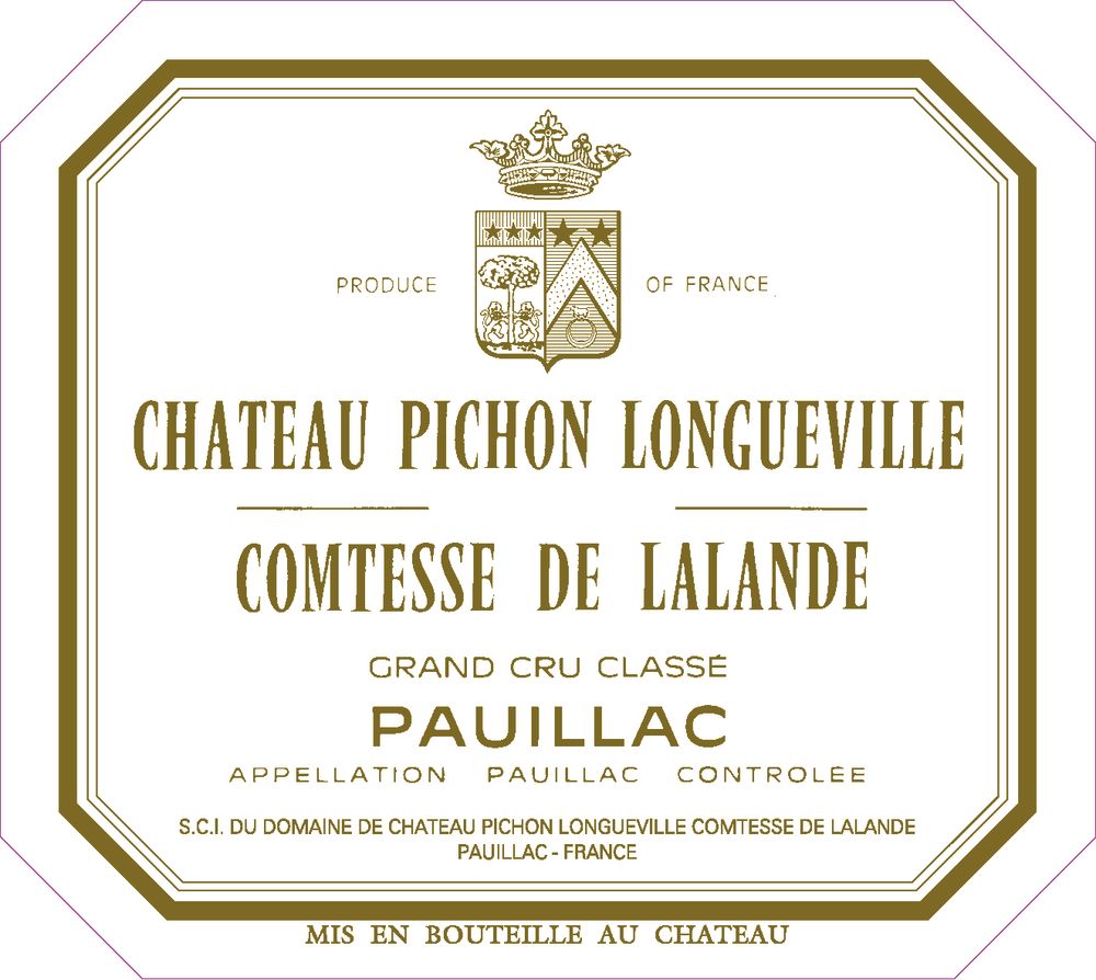 Chateau Pichon Comtesse de Lalande 2008