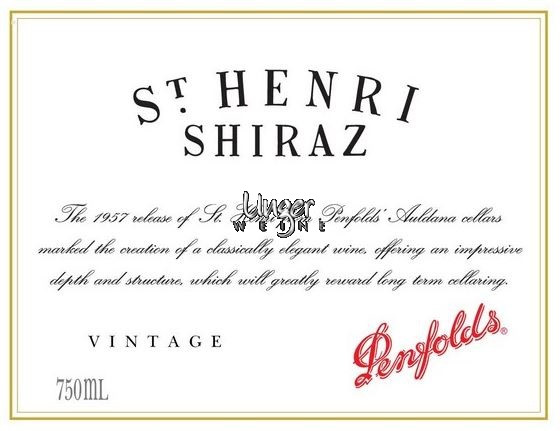 2021 St. Henri Shiraz Penfolds Südaustralien